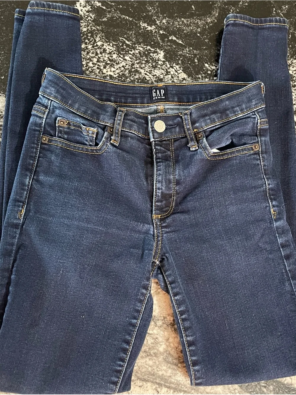 GAP Dark Indigo Skinny Jeans